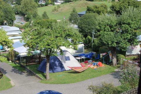 Campingplatz in der Hege