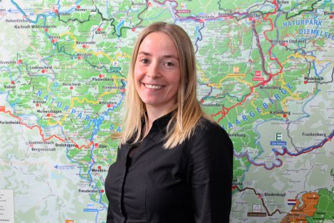 Lajana Kampf ist die neue Projektleiterin der Sauerland-Radwelt.